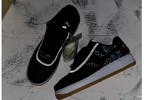 Low  Jack Force 1 CN2405-001 Travis Nike Cactus Air x Scott 1005